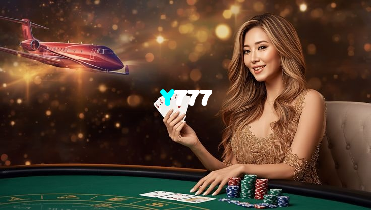 Y777 casino presented on mobile device in Pakistan with slots and live games